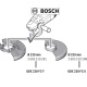 Odsvac kryt Bosch GDE 230 FC-S Professional