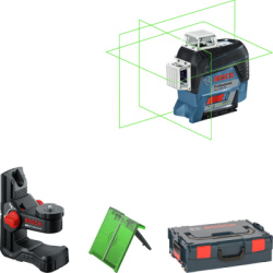 Lniov laser Bosch GLL 3-80 CG + BM 1, L-Boxx