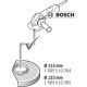 Odsvac kryt Bosch GDE 115/125 FC-T Professional