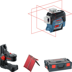 Líniový laser Bosch GLL 3-80 C + BM 1, L-Boxx