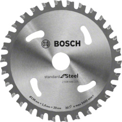 Plov kot Bosch Standard for Steel, pr. 136 mm