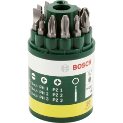 Bosch Promoline 10-dielna sprava skrutkovacch hrotov, typ 2