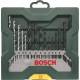 Bosch 15-dielny Mini-X-Line-Set vrtkov