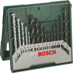 Bosch 15-dielny Mini-X-Line-Set vrtkov