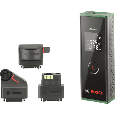 Digitlny laserov mera vzdialenost Bosch Zamo 3 Set