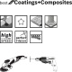 Brsne listy F355 Bosch Best for Coatings and Composites, 125 mm, P 60, 10 ks