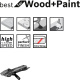 Brsne psy X440 Bosch Best for Wood and Paint, 40x305 mm, P 60, 3 ks
