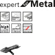 Brsne psy X450 Bosch Expert for Metal, 40x305 mm, P 60, 3 ks