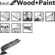 Brsne listy F460 Bosch Best for Wood and Paint 6 o., 93 mm, P 60, 5 ks