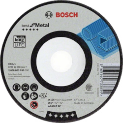 Obrusovac kot Bosch Best for Metal, pr. 115 mm