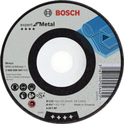 Obrusovac kot Bosch Expert for Metal, pr. 125 mm