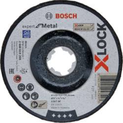 Brsny kot Bosch X-LOCK Expert for Metal, pr. 125 mm