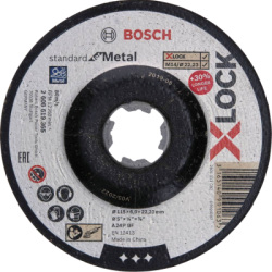Brúsny kotúč Bosch X-LOCK Standard for Metal, pr. 115 mm