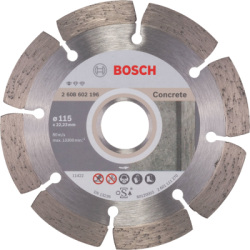 Diamantov kot 115 mm, Bosch Standard for Concrete