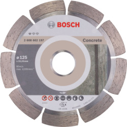 Diamantov kot 125 mm, Bosch Standard for Concrete