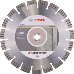 Diamantov kot 300 mm, Bosch Best for Concrete, otvor 22,23 mm