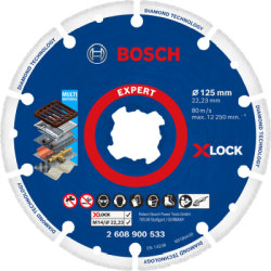 Diamantov kot Bosch EXPERT X-LOCK Diamond Metal Wheel 125 mm