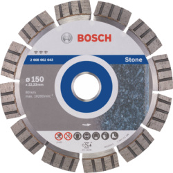 Diamantov kot 150 mm, Bosch Best for Stone