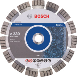 Diamantov kot 230 mm, Bosch Best for Stone