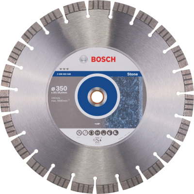 Diamantov kot 350 mm, Bosch Best for Stone