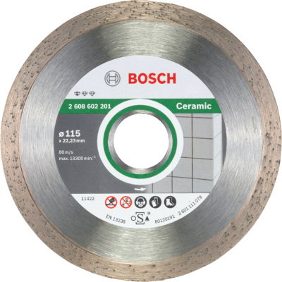 Diamantov kot 115 mm, Bosch Standard for Ceramic
