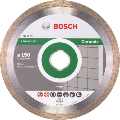 Diamantov kot 150 mm, Bosch Standard for Ceramic