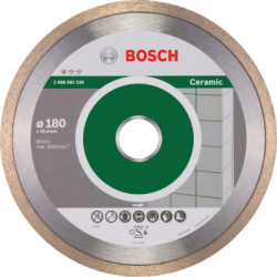 Diamantov kot 180 mm, Bosch Standard for Ceramic, otvor 25,4 mm