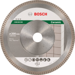 Diamantov kot 200 mm, Bosch Best for Ceramic ExtraClean Turbo