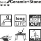 Diamantov kot 350 mm, Bosch Best for Ceramic and Stone