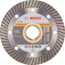 Diamantov kot 115 mm, Bosch Best for Universal Turbo