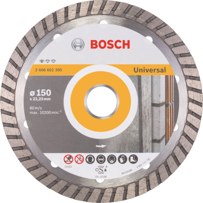 Diamantov kot 150 mm, Bosch Standard for Universal Turbo