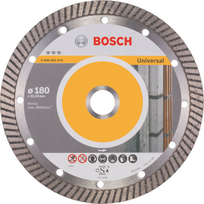 Diamantov kot 180 mm, Bosch Best for Universal Turbo