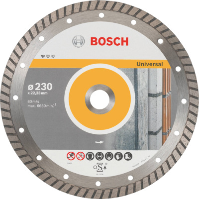 Diamantov kot 230 mm, Bosch Standard for Universal Turbo