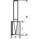 Drkovacia frza Bosch, dvojnoov, D 6 mm, stopka 8 mm