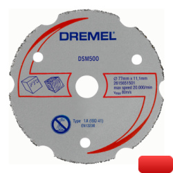 DREMEL DSM20 Univerzlny karbidov rezac kot (DSM500)