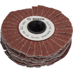 Flexibiln brsny valek Bosch 15 mm zrnitos 80