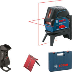 Krovo-bodov laser Bosch GCL 2-50 + RM1 + svorka, kufor