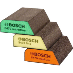 Kombinovan brsna hubka Bosch Best for Profile, 3-dielna sprava