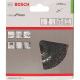 Miskovit kefa pre uhlov brsky Bosch uachtil oce zvlnen drt 100 mm hrbka 0,3 mm