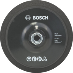Oporn tanier Bosch M 14, samolepiaci, priemer 150 mm