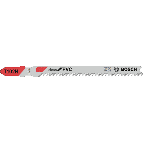 Plov listy Bosch Clean for PVC, T 102 H, 5 ks