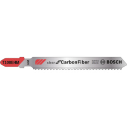 Pílové listy Bosch Clean for CarbonFiber, T 108 BHM, 3 ks