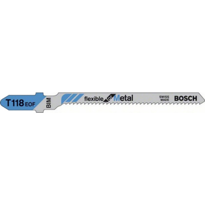Plov listy Bosch Flexible for Metal T 118 EOF, 5 ks