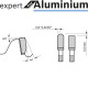 Plov kot Bosch Expert for Aluminium, pr. 165 mm, o 20