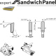 Plov kot Bosch Expert for Sandwich Panel, pr. 235 mm