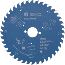 Plov kot Bosch Expert for Wood, pr. 190 mm, otvor 30 mm, 40 zubov, b1 2,0 mm
