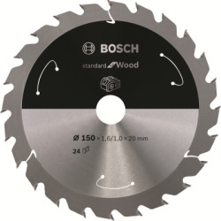 Plov kot Bosch Standard for Wood, 150 mm, otvor 20 mm