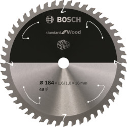 Plov kot Bosch Standard for Wood, 184 mm, 48 zubov