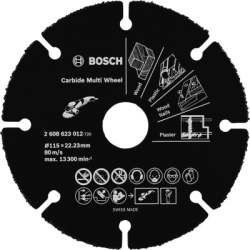 Viacelov kot Bosch Carbide Multi Wheel, pr. 115 mm