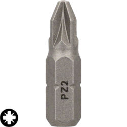 Skrutkovac hrot Bosch Extra Hart PZ2, L 25 mm, 25 ks